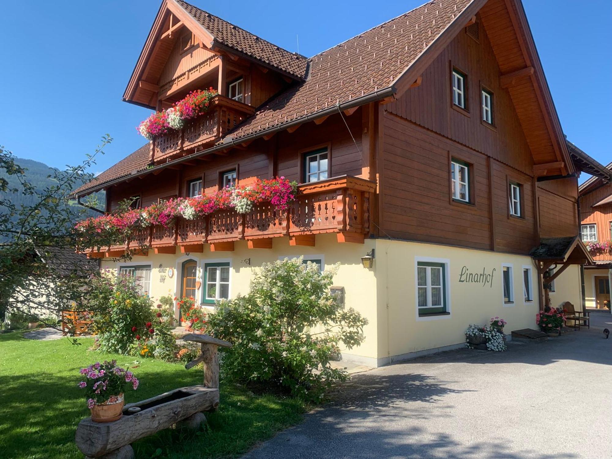 Linarhof Apartment Urlaub Am Bio Bauernhof Haus im Ennstal Buitenkant foto
