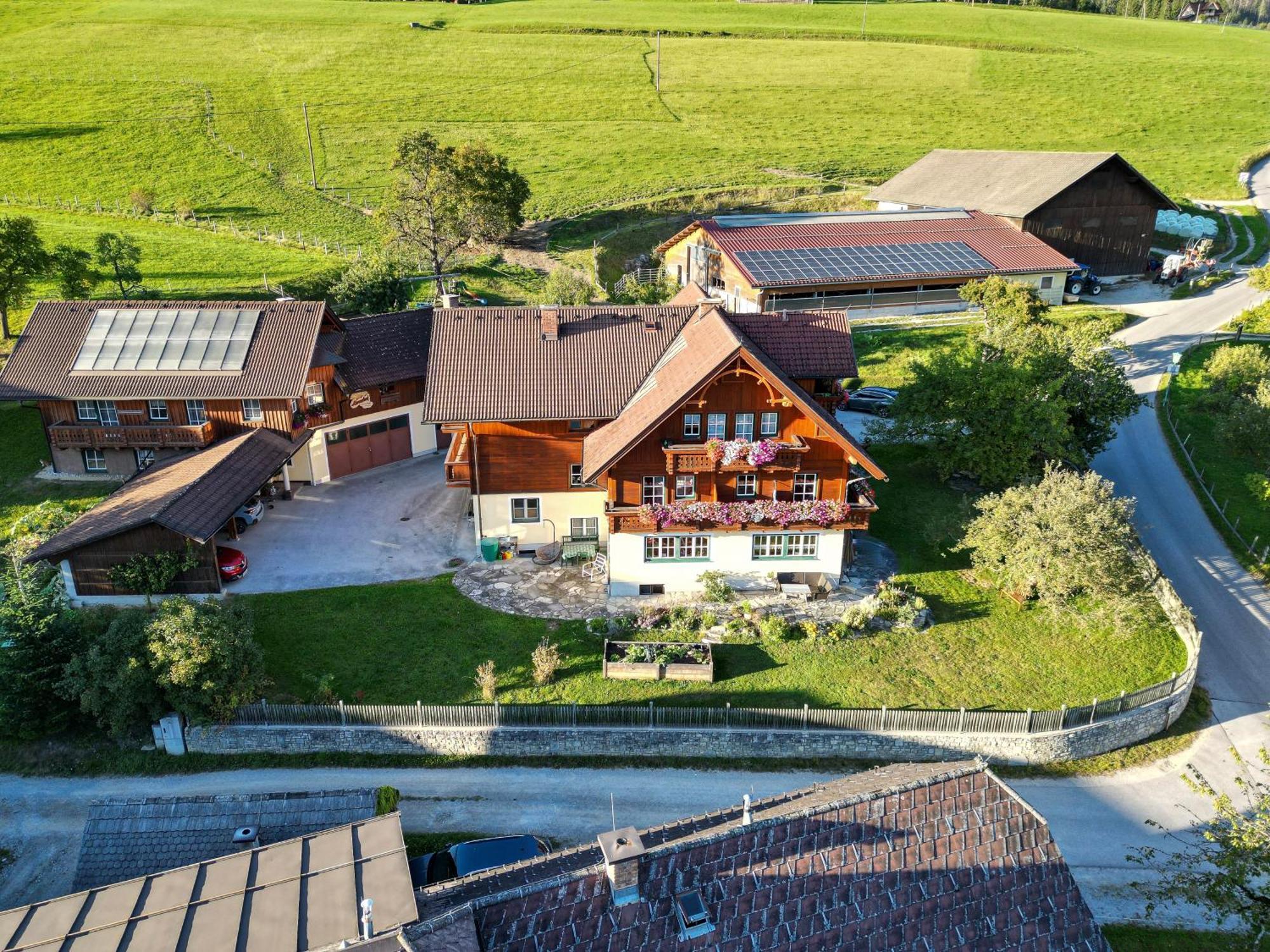 Linarhof Apartment Urlaub Am Bio Bauernhof Haus im Ennstal Buitenkant foto